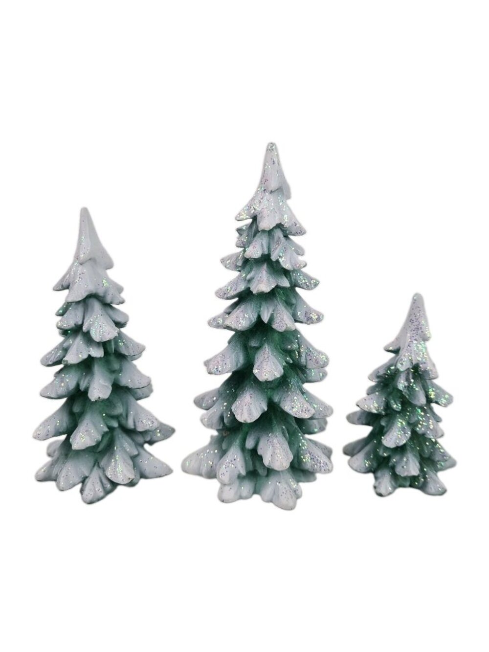 Department 56 Village Wintergreen Pines Set Of 3 Christmas Accessories 52660
